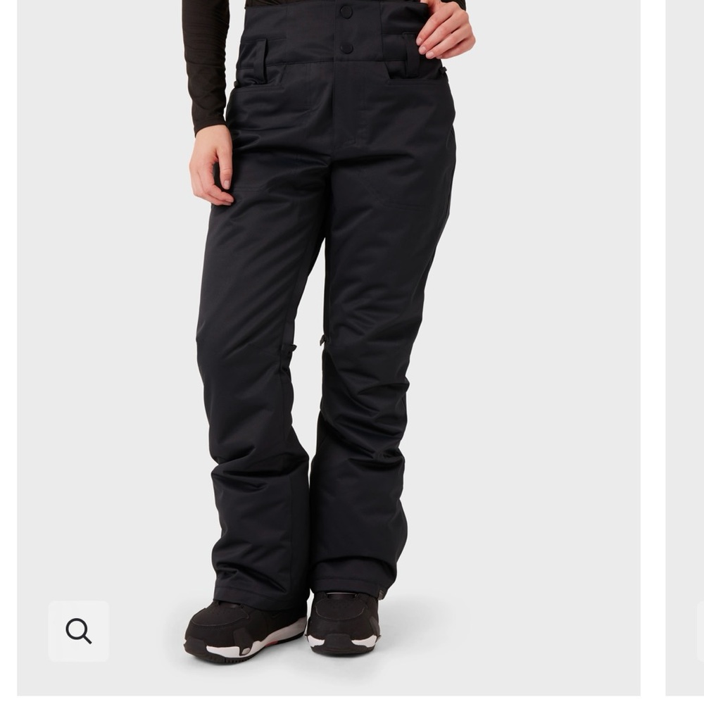 ROXY NWT Black Diversion Snow board Ski Pants $189 msrp Size M